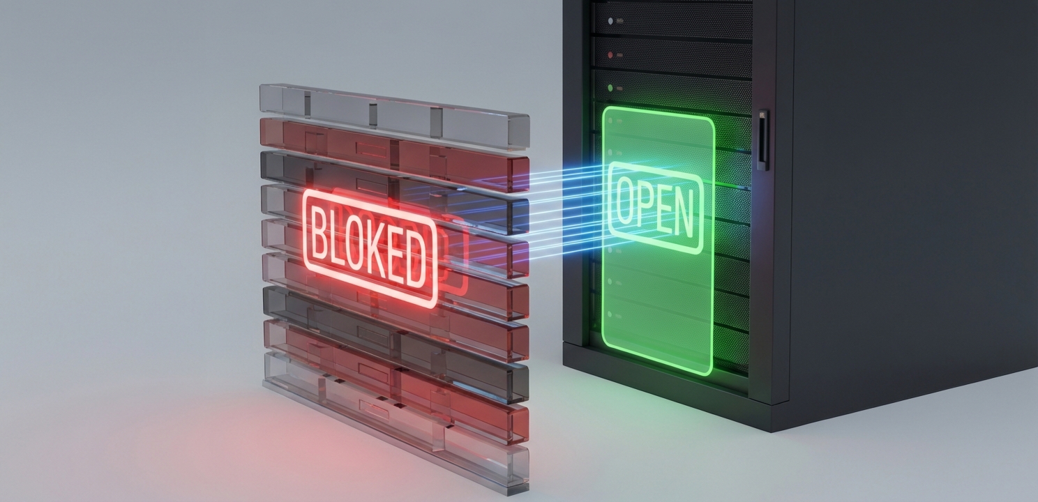 cPanel Apache Portu değiştirildiğinde, güvenlik duvarından yeni porta izin vermek sunucu erişilebilirliği için zorunludur.