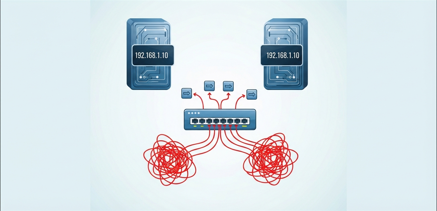 VMware Mac Collisions occur when cloned virtual machines have identical network hardware identifiers.