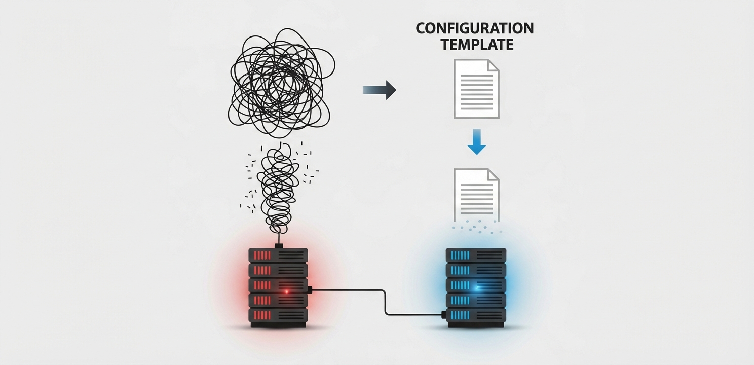 Httpd.conf File corruption can cause server errors, requiring a rebuild to restore functionality.