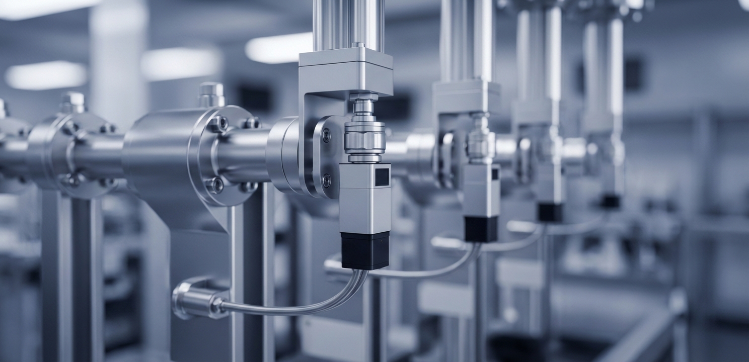 Input Data streams from automated sensors continuously monitor industrial equipment performance.