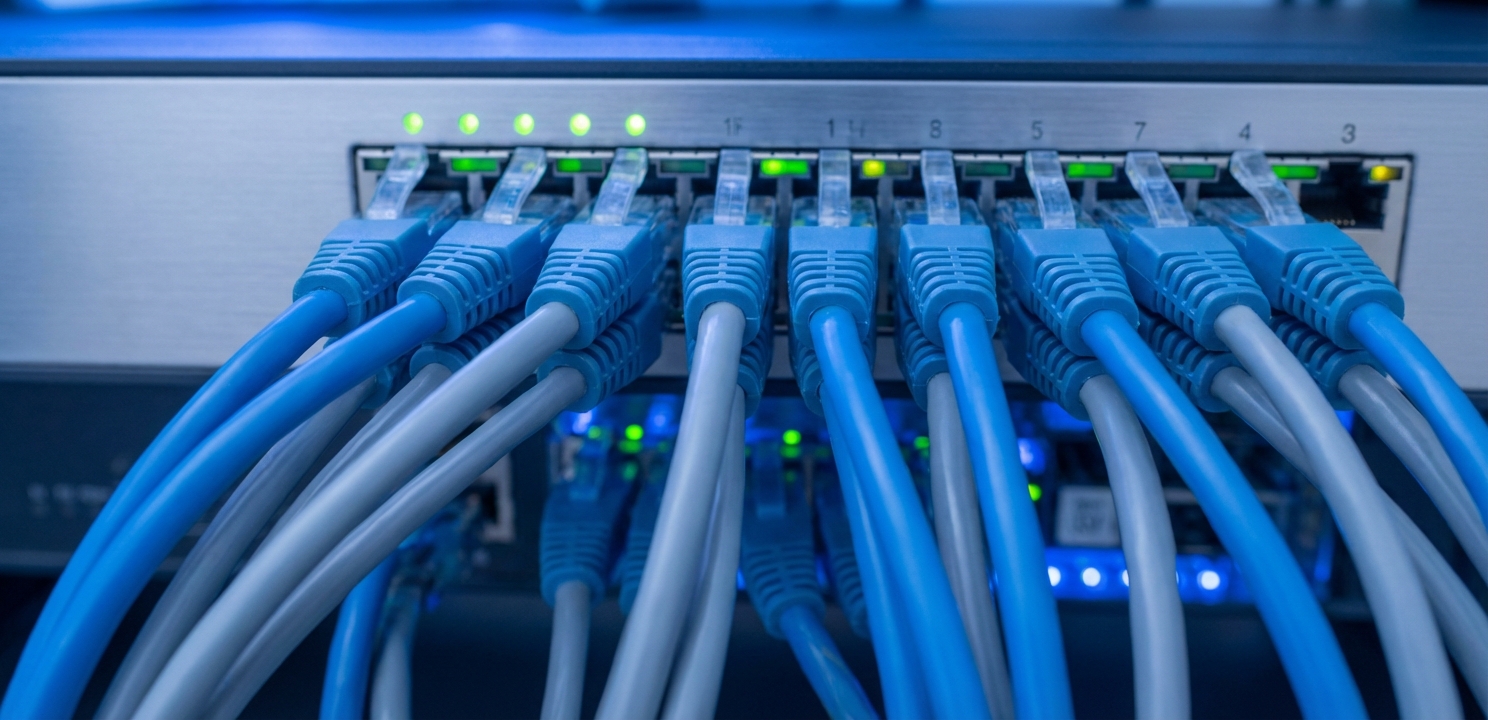 Juniper EtherChannel technology combines multiple physical cable connections to ensure network redundancy and speed.