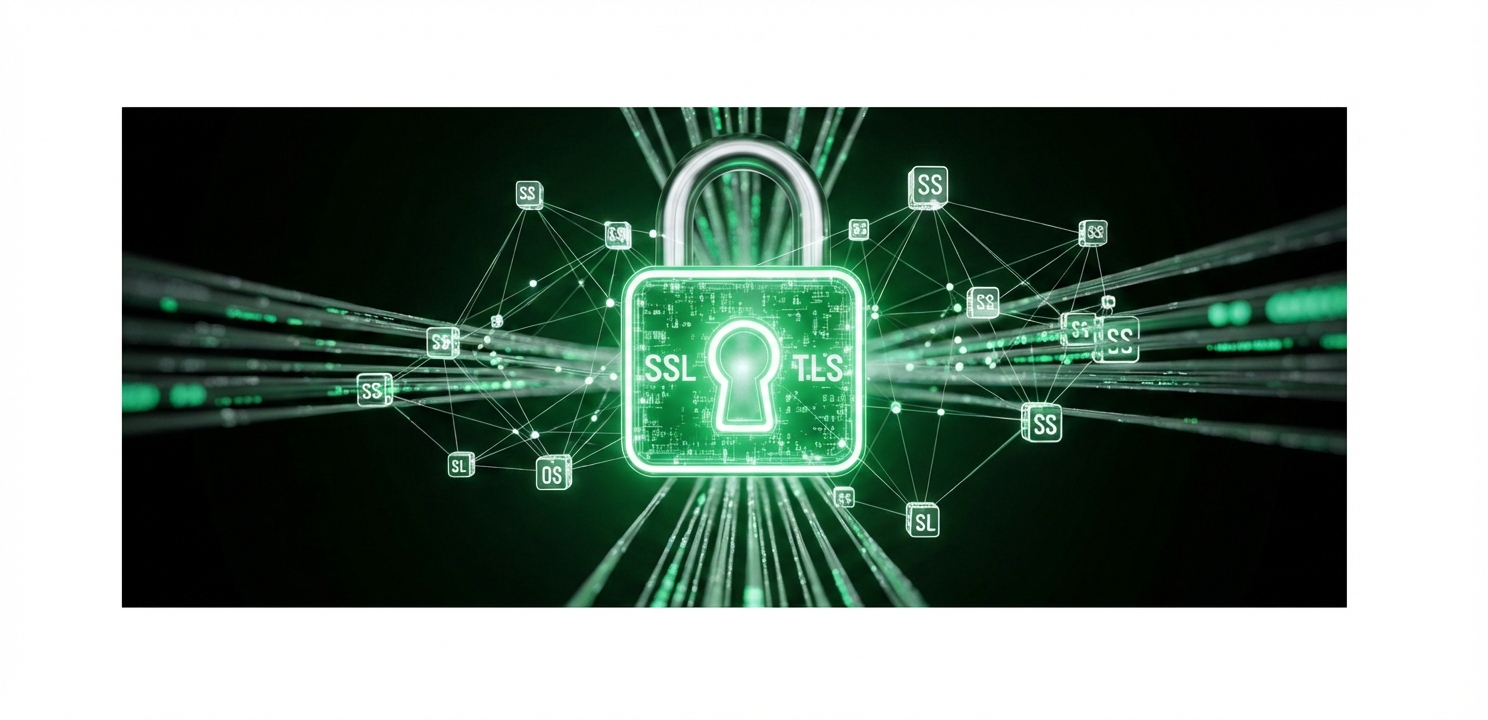 Panelde Güvenlik Ayarları yapılandırılarak SSL sertifikaları ile veri akışı şifrelenir.