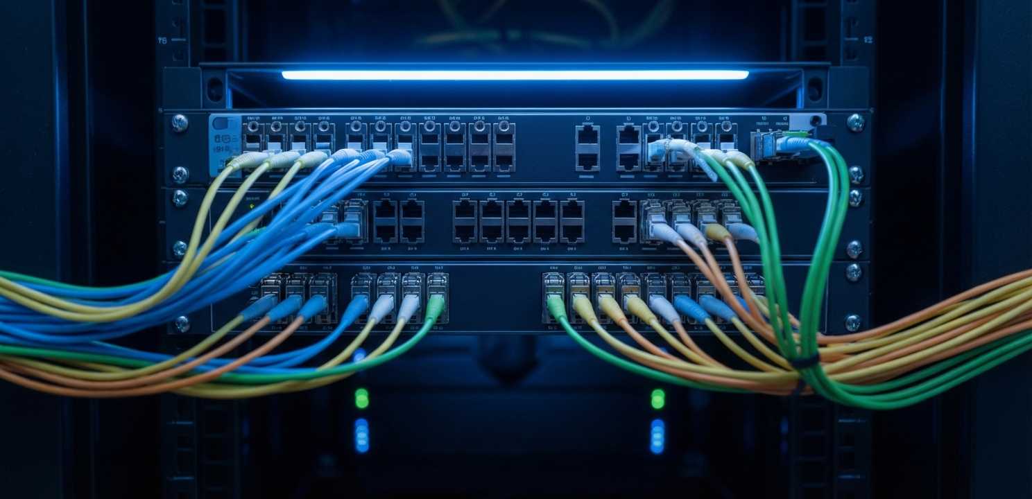 SFP Modules facilitate high-speed data transmission through fiber optic connections in data centers.