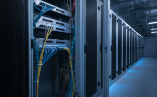 Juniper QFX5100 series switch hardware in a data center