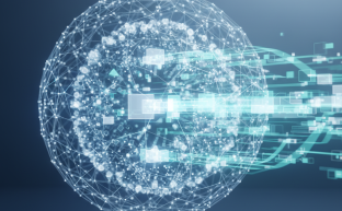Abstract network connections symbolizing stable configuration versions and security.