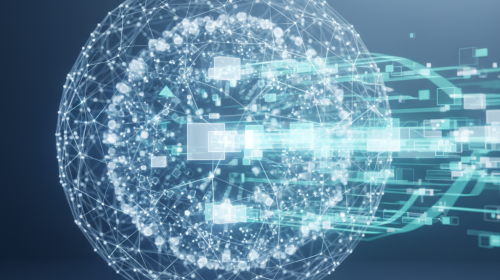 Abstract network connections symbolizing stable configuration versions and security.