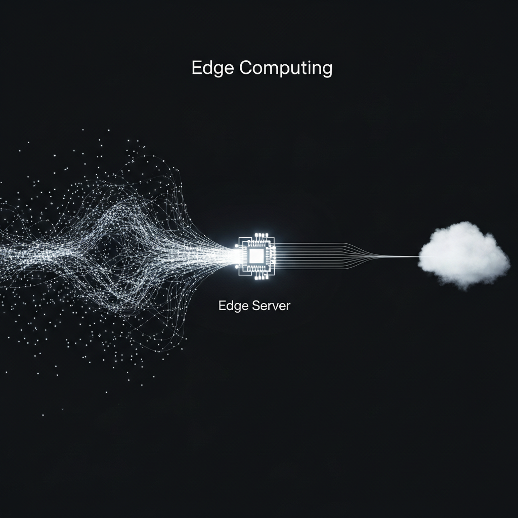 Edge Computing Nedir? bu teknoloji, veri işlemeyi kaynağına yaklaştırarak gecikmeyi önemli ölçüde azaltır.