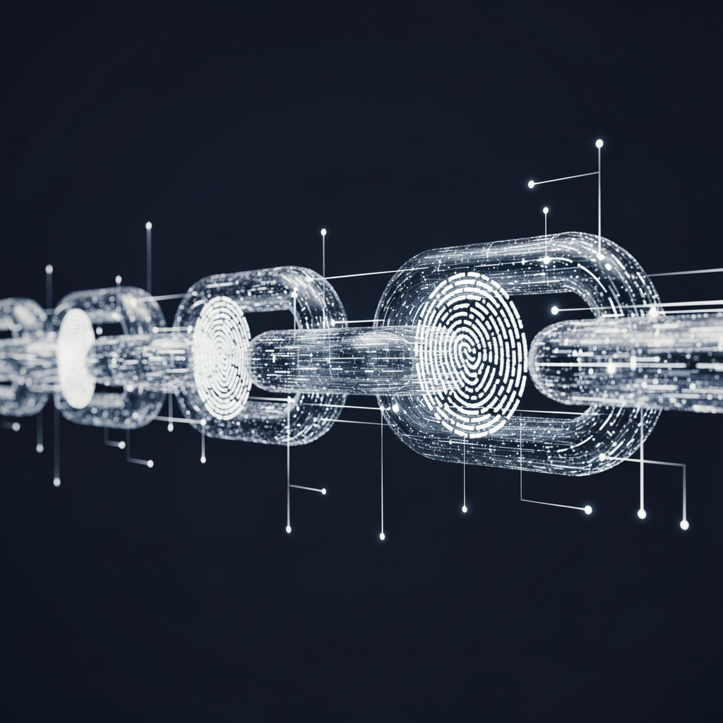 Blockchain Teknolojisi, verileri birbirine kriptografik olarak bağlanan bloklar içinde güvenli ve değişmez şekilde saklar
