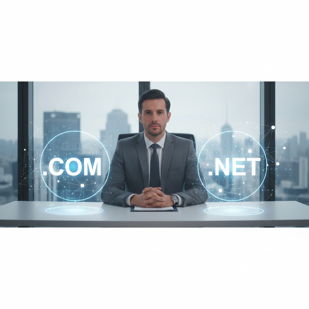 .com mu .net mi, dijital kimliğiniz için doğru alan adı uzantısını seçmenin kritik anı.
