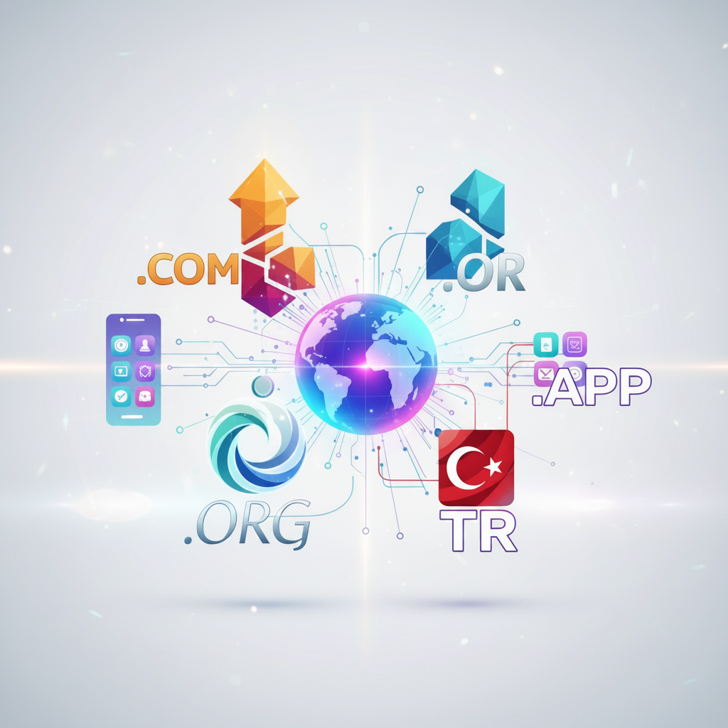 Domain Uzantıları, internetin temel taşları olup, web sitelerinin adres yapısını düzenler ve sınıflandırır.