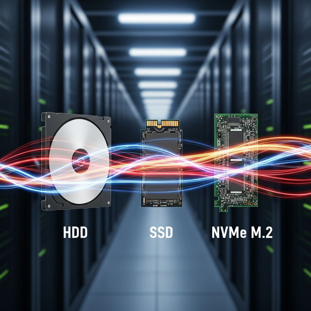 Hosting Satın Alırken Dikkat Edilmesi Gerekenler, disk türlerinin performans farkını anlamak kritik önem taşır
