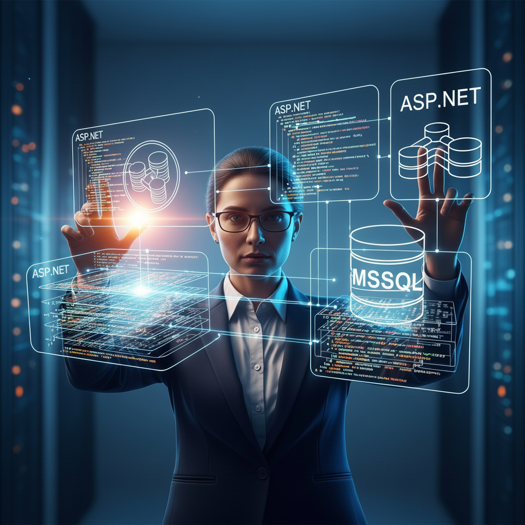 Windows Hosting ile .NET geliştiricileri ASP.NET ve MSSQL veritabanlarını sorunsuz bir şekilde entegre eder ve kullanır